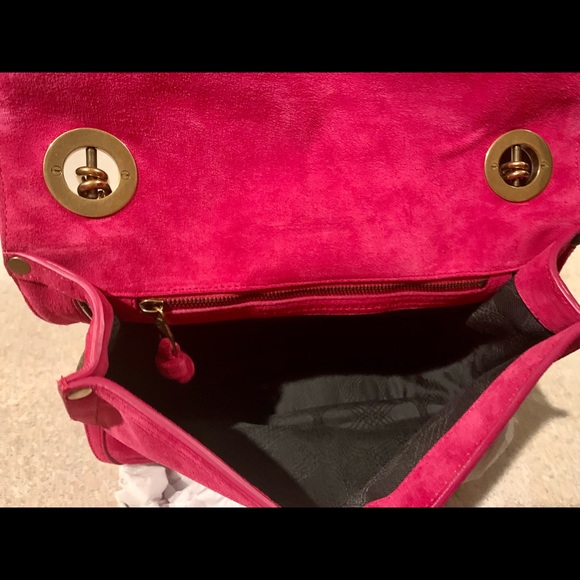 BNWT Proenza Schouler PS1 mini messenger chain suede bag - Picture 10 of 15